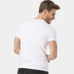 Kısa Kollu Bisiklet Yaka Wtshirt Monte Carlo Erkek Tshirt görsel 4
