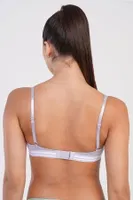 Yarım Push Up Pamuk Desteksiz Sütyen New Bra 5116 Lila görsel 16