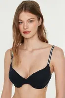 Yarım Push Up Pamuk Desteksiz Sütyen New Bra 5116 Lacivert görsel 17