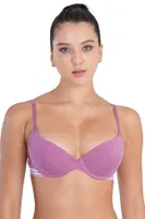 Yarım Push Up Pamuk Desteksiz Sütyen New Bra 5116 Gül Kurusu detay görünüm