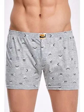 İlke %100 Pamuk Empirme Boxer Erkek İlke 001 - Alternatif Görünüm