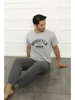 Cepli Baba Oğul Gri Aile Pijama Takım Akbeniz 50102 Gri görsel 5