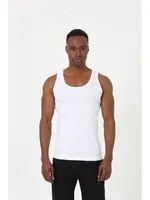 Sporcu Erkek Beyaz Ribana Atlet Akbeniz 6503 Beyaz