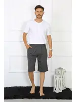 Pamuklu Erkek Beli Lastikli Kapri Akbeniz 27480 Antrasit detay görünüm