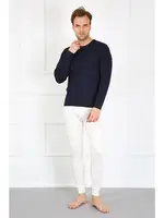 Pamuklu Beyaz Erkek Tek Alt İçlik Akbeniz 19102 Beyaz