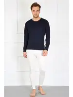 Pamuklu Beyaz Erkek Tek Alt İçlik Akbeniz 19102 Beyaz detay görünüm