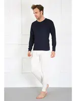 Pamuklu Beyaz Erkek Tek Alt İçlik Akbeniz 19102 Beyaz farklı açı