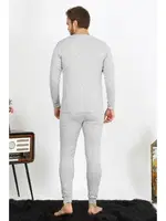Gri Erkek Pamuklu İçlik Takım Akbeniz 19103 Gri farklı açı