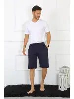 Cepli Erkek Pamuklu Kapri Akbeniz 27480 Lacivert detay görünüm