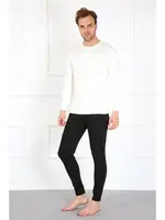 Erkek Pamuklu Lacivert Tek Alt İçlik Akbeniz 19102 detay görünüm