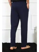 Cepli Erkek Pamuklu Lacivert Tek Alt Pijama Akbeniz 27495 Lacivert görsel 5