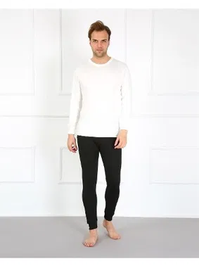 Akbeniz Pamuklu Siyah Tek Alt Erkek İçlik Akbeniz 19102 - Alternatif Görünüm