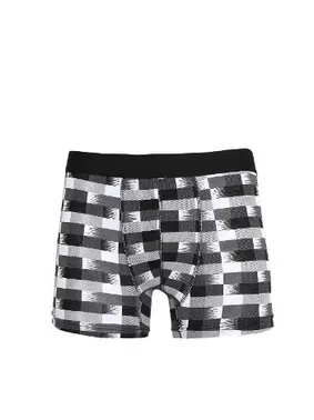 Akbeniz Penye Likralı Kare Desenli Erkek Boxer Akbeniz40120