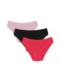 Akbeniz Karışık Renkli 3Lü Kadın Külot Akbeniz 40244