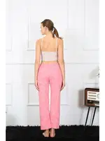 Pamuklu Pembe Kadın Tek Alt Pijama Akbeniz 27462 Pembe görsel 4