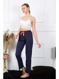 Akbeniz Beli Lastikli Kadın Pamuklu Alt Pijama Akbeniz 27468