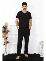 Beli Lastikli Kadın Pamuklu Tek Alt Pijama Akbeniz 27496 görsel 4