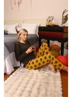 Uzun Kollu Yakası Cepli Penye Kadın Pijama Takım Akbeniz 4192 Kahve