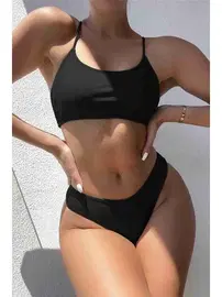 Angelsin Arkadan Büzgülü Brezilyan Bikini Altı Angelsin MS42288