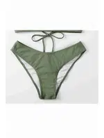 Angelsin Brezilyan Arkadan Büzgülü Bikini Altı Yeşil Yeşil görsel 4