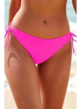 Angelsin Pembe Özel Tasarım Bağlamalı Bikini Altı Angelsin 4292