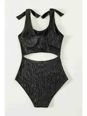 Angelsin Angelsin Özel Tasarım Mayo Mayokini Siyah - Alternatif Görünüm