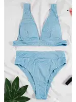 Angelsin Şık Bikini Üstü Mavi Mavi farklı açı