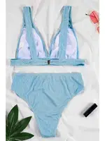 Angelsin Şık Bikini Üstü Mavi Mavi görsel 4