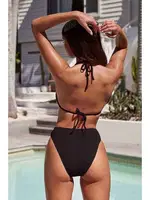 Yüksek Bel Siyah Bikini Altı Angelsin 4260 Siyah görsel 5