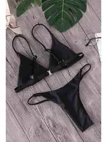 V Kesim Üçgen Siyah Bikini Altı Angelsin 4005 Siyah görsel 4