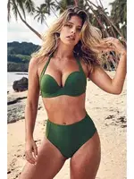 Angelsin Yeşil Bikini Üstü Yeşil Yeşil detay görünüm