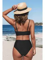 Yüksek Bel Bikini Altı Siyah Angelsin MS42008 Siyah farklı açı