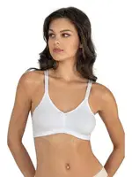 Askılı Düz Penye Sütyen Fabony 1150 Beyaz