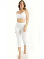 Bambu İp Askı Pedli Büstiyer Q-En 708 Beyaz farklı açı