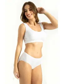 Q-En Q-En 902 Bambu 5 li Kadın Yüksek Bel Külot