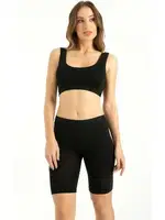 Bambu Diz Üstü Tayt Q-En 800 Siyah