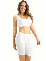 Bambu Kalın Askı Pedli Büstiyer Q-En 707 Beyaz farklı açı