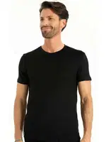 Bambu V Yaka Kısakol Fanila Q-En 603 Siyah detay görünüm