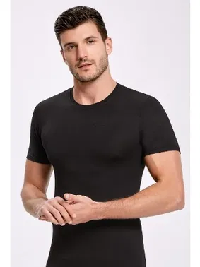 İlke Bambu Yuvarlak Yaka T-shirt İlke 1609 - Alternatif Görünüm