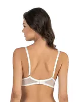 Basic Tül Çapraz Desteksiz Sütyen Fabony 3140 Ekru görsel 4