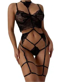 Bella Notte Dantel Harnes Fantazi Jartiyer Takım Bella Notte 16025