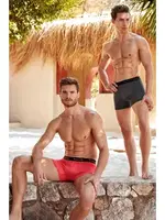 Yazılı Erkek Modal Boxer Berrak 4476