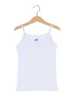 İp Askılı Kız Çocuk Atlet Berrak 6005 Beyaz