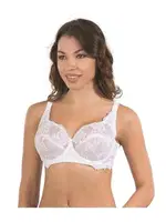 Balenli Brode Kadın Dantelli Sütyen MI Emay 146D Cup Beyaz