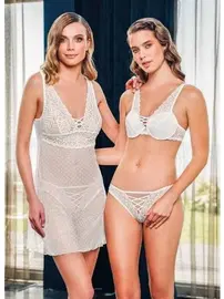 Büşra Balenli Destekli 3Lü Kadın Sütyen Takım Büşra 1206