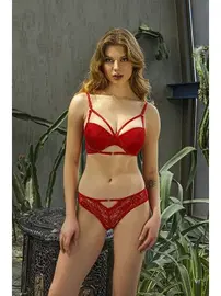 Büşra Balenli Destekli Bayan Büşra Sütyen Takım 208