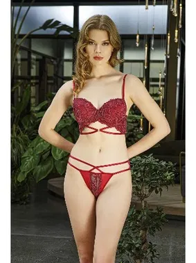 Büşra Büşra Balenli Destekli Bayan Sütyen Takım 234