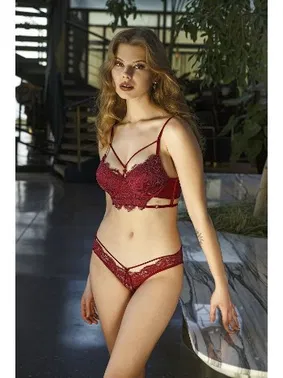 Büşra Büşra Sütyen Takım 316 Balenli Destekli