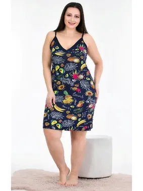 Lady Büyük Beden Tunik Elbise Lady 8716 - Alternatif Görünüm