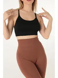 DOREMI Çapraz Sırt Askılı Pedsiz DoReMi Spor Sütyen 002-000182